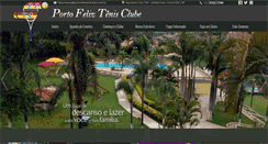 Desktop Screenshot of portofeliztenisclube.com.br
