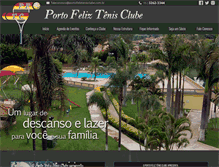 Tablet Screenshot of portofeliztenisclube.com.br